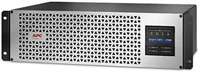 Alt view image 7 of 14 - APC by Schneider Electric Smart-UPS 1500VA Rack-mountable UPS - 3U Rack-mountable - 3 Hour Recharge - 120 V AC Input - 120 V AC Output - 6 x NEMA 5-15R