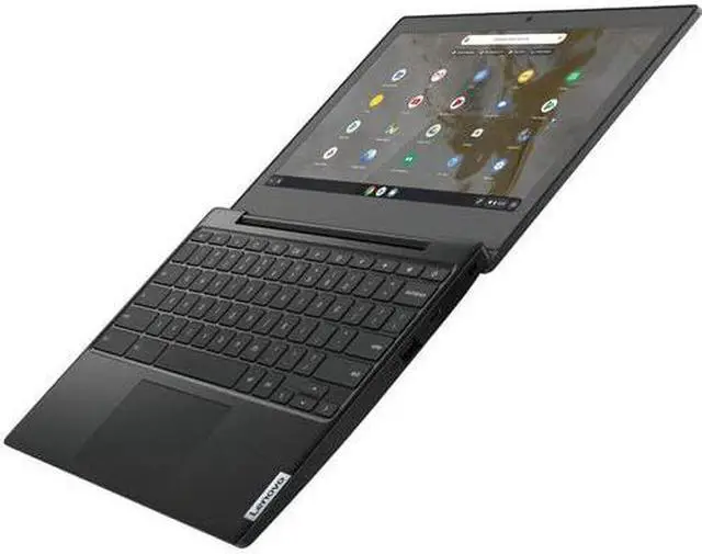 Alt view image 10 of 20 - Lenovo IdeaPad 3 CB 11AST5 82H4000EUS 11.6" Chromebook - HD - 1366 x 768 - AMD A-Series A6-9220C Dual-core (2 Core) 1.80 GHz - 4 GB RAM - 64 GB Flash Memory - Onyx Black - AMD Chip - Chrome OS -