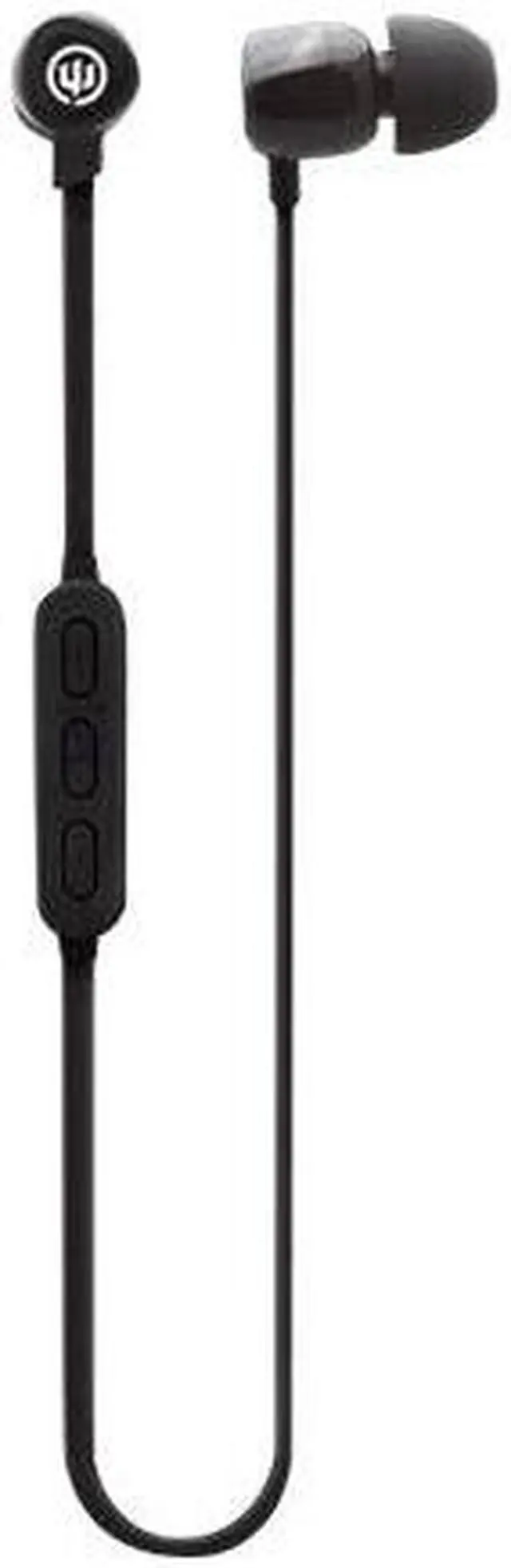 Alt view image 9 of 16 - Wicked Audio WI-BT1750 Omen Wireless Bluetooth Noise Isolation Earbuds - Black