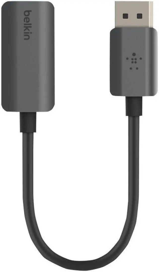 Alt view image 2 of 12 - Belkin Active DisplayPort to HDMI Adapter 4K HDR AVC011BTSGYBL