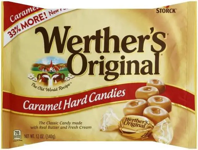 Alt view image 5 of 6 - Hard Candies Caramel 12 oz Bag SUL05766