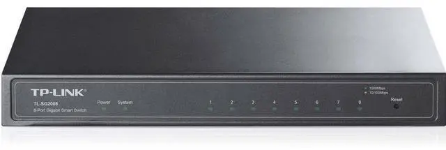 Alt view image 5 of 20 - tp-link tl-sg2008 v3 | jetstream 8 port gigabit smart managed switch | omada sdn integrated | ipv6 | static routing | l2/l3/l4 qos, igmp & link aggregation |limited lifetime protec