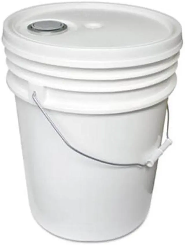 Alt view image 4 of 6 - Impact Utility Bucket w/Lid, Polyethylene, 5gal, White 5515