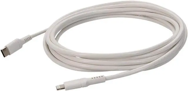 Alt view image 3 of 4 - AddOn 2m USB 3.1 Type C to Lightning M/M Sync Charge Cable White USBC2LGT2MW