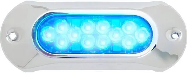 Alt view image 5 of 9 - Attwood Light Armor Underwater LED Light - 12 LEDs - Blue