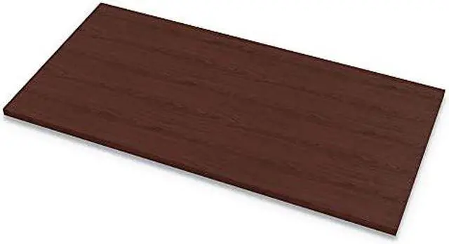 Alt view image 7 of 14 - Fellowes Levado Laminate Table Top (Top Only) 48w x 24d Mahogany 9650401