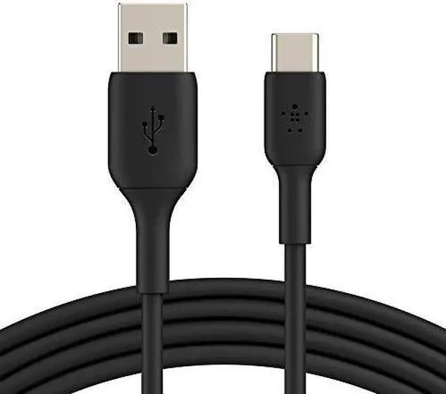 Alt view image 6 of 10 - Belkin CAB001bt3MBK 9.8ft Black Boost Charge USB-C to USB Cable, USB Type-C Cable for Note10, S10, Pixel 4, iPad Pro, Nintendo Switch and more