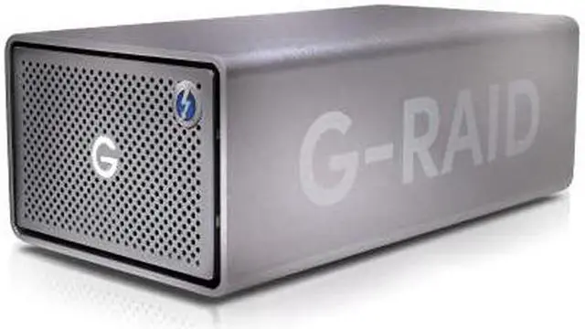 Alt view image 5 of 10 - SanDisk Professional G-RAID 2 Dual-drive Storage System SDPH62H012TNBAAD