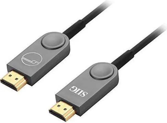 Alt view image 9 of 11 - SIIG 4K HDMI 2.0 Fiber Optical Cable - 15m