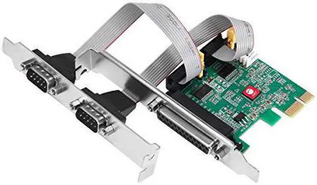 Alt view image 4 of 5 - SIIG DP Cyber 2S1P PCIe Card JJ-E20411-S1