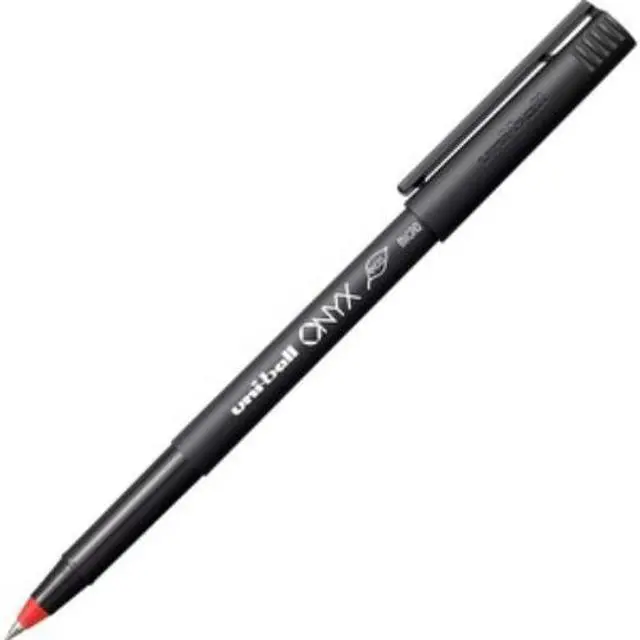 Alt view image 6 of 6 - uni-ball ONYX Rollerball Pen ,PEN,UNIBALL,ONYX,MICRO,RD