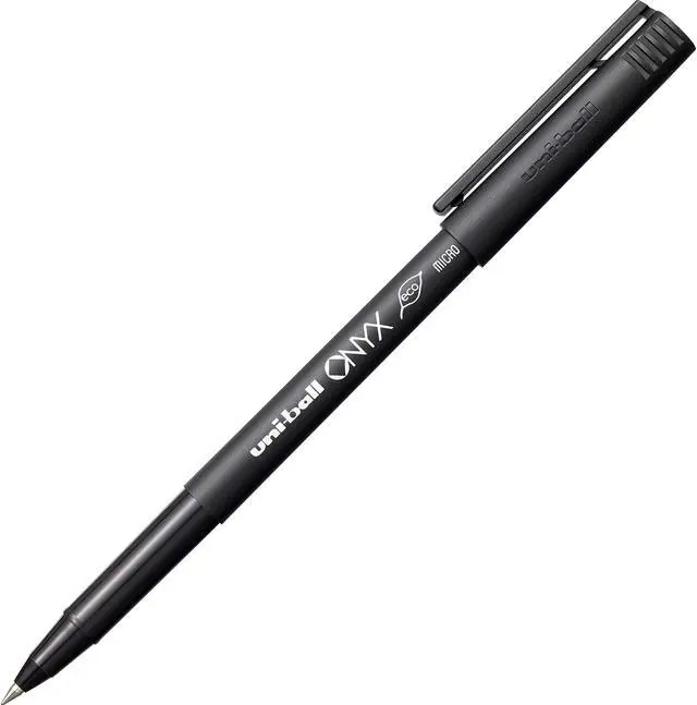 Alt view image 6 of 6 - uni-ball ONYX Rollerball Pen ,PEN,UNIBALL,ONYX,MICRO,BK