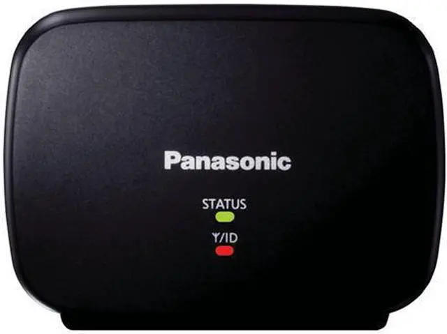 Alt view image 5 of 7 - panasonic kx-tga407b range extender for dect 6.0 plus cordless phone systems landline telephone black