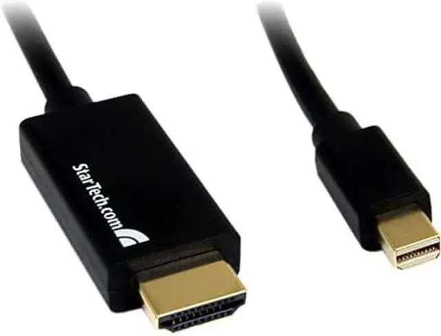 Alt view image 8 of 8 - Add-on Addon 6ft Mini-dp/hdmi M/m Adapter Cable