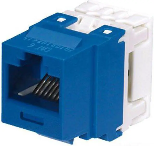 Alt view image 4 of 7 - Panduit NetKey NK688MBU Cat.6 Connector Adapter