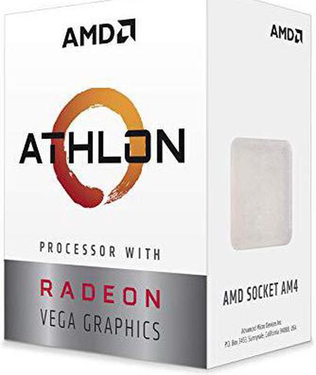 Alt view image 15 of 17 - AMD Athlon 3000G Picasso (Zen+) 3.5GHz Dual-Core Unlocked OC AM4 Processor with Vega 3 Graphics