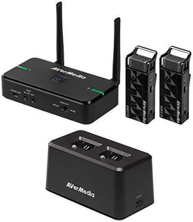 Alt view image 6 of 9 - AVerMedia Avermic AW315 Wireless Teacher Microphones