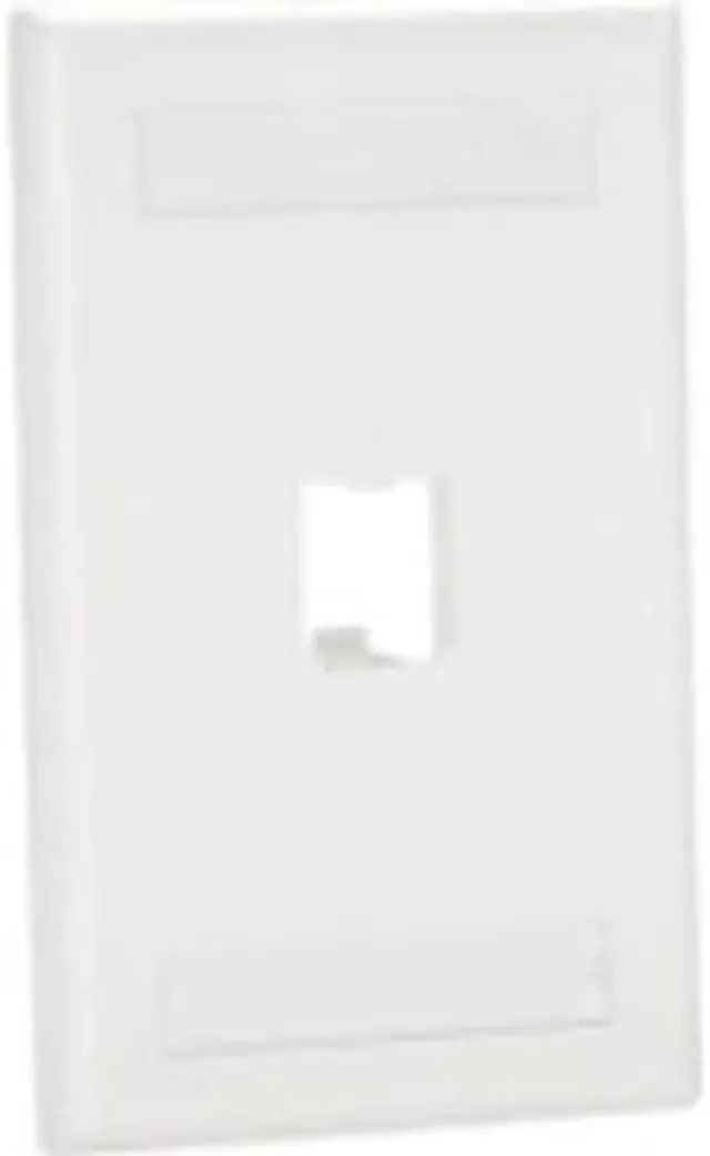 Alt view image 5 of 5 - PanNet Mini-Com Classic CFPL1WHY Faceplate