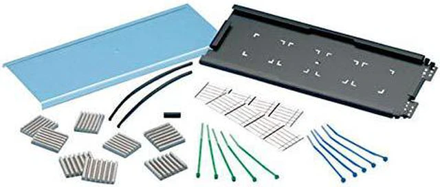 Alt view image 3 of 5 - Panduit - FST24 - Panduit Opticom Splice Tray Kit - Fiber-optic splice tray - black