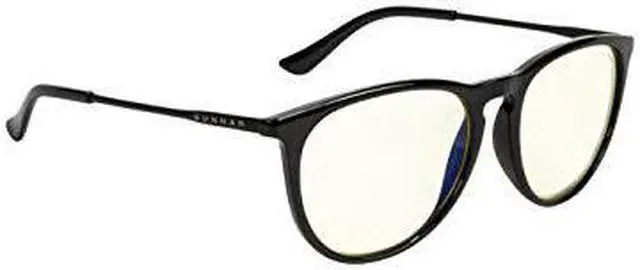 Alt view image 4 of 5 - GUNNAR Gaming and Computer Eyewear/Menlo, Clear Tint - Patented Lens, Reduce Digital Eye Strain, Block 65% of Harmful Blue Light (Onyx Frame, Clear Lens) - PC; Mac; Linux