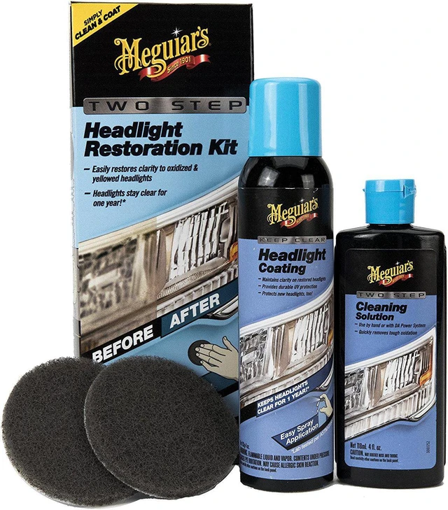 Alt view image 5 of 13 - Meguiar's G2970 Two Step Headlight Restoration Kit