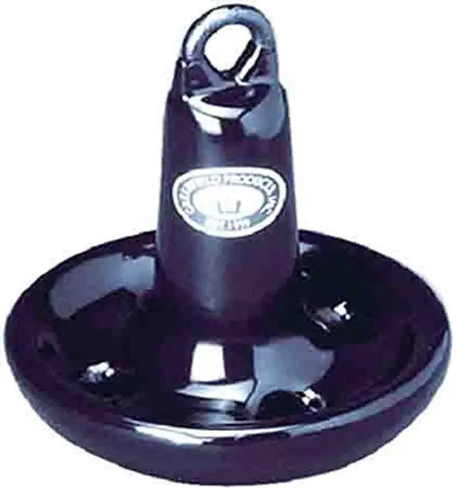 Alt view image 2 of 3 - Greenfield 515-R Vinyl Coated Mushroom Anchor - Royal Blue, 15 lb.