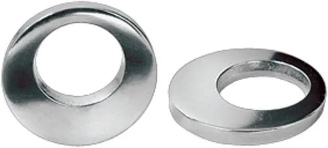 Alt view image 9 of 10 - McGard 78714 Stainless Steel Cragar Offset Hole Mag Washer - Pack of 10