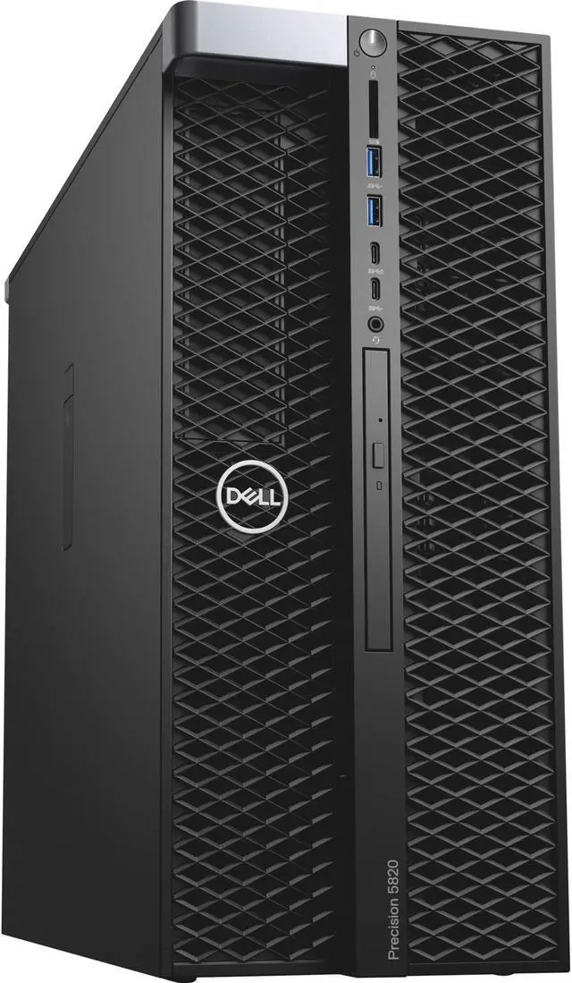 Alt view image 10 of 13 - DELL Desktop Computer Precision 5820 SBR68 Intel Core i9-10900X 16GB DDR4 256GB SSD AMD Radeon Pro WX 3200 Windows 10 Pro 64-bit