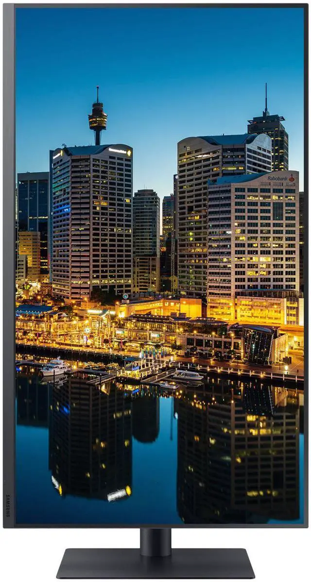 Alt view image 9 of 16 - SAMSUNG Viewfinity TU87F LF32TU874VNXGO 32" 4K UHD Pro Monitor, VA Panel, 60Hz, 5ms, HDR10, sRGB, HDMI, Dual 4K Display, Fully Adjustable Stand, Eye Saver Mode Dark Blue Gray