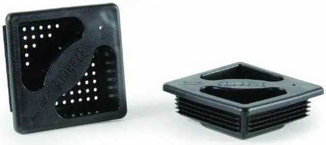 Alt view image 2 of 12 - Camco 40325 No Insect Ventilated Bumper Caps, Pack Of 2, Black