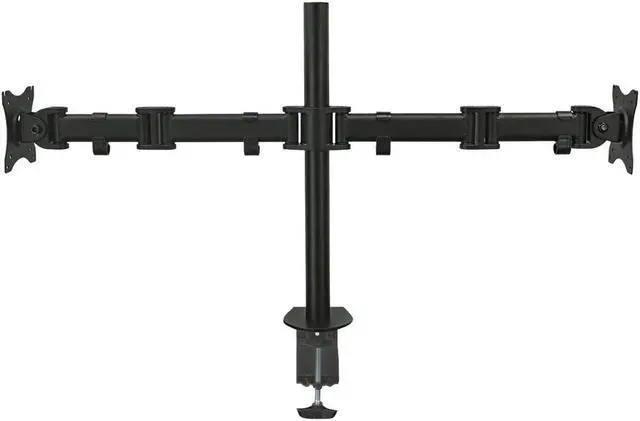 Alt view image 2 of 12 - Mount-It! MI-1752 Full Motion Dual Monitor Desk Mount