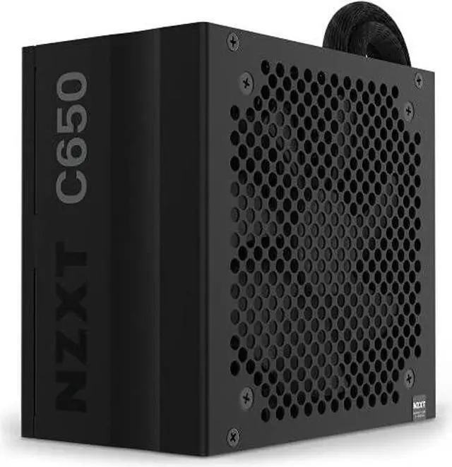 Alt view image 3 of 10 - NZXT C650 650 W ATX12V v2.4 / EPS12V v2.92 80 PLUS BRONZE Certified Semi-Modular Active PFC Power Supply