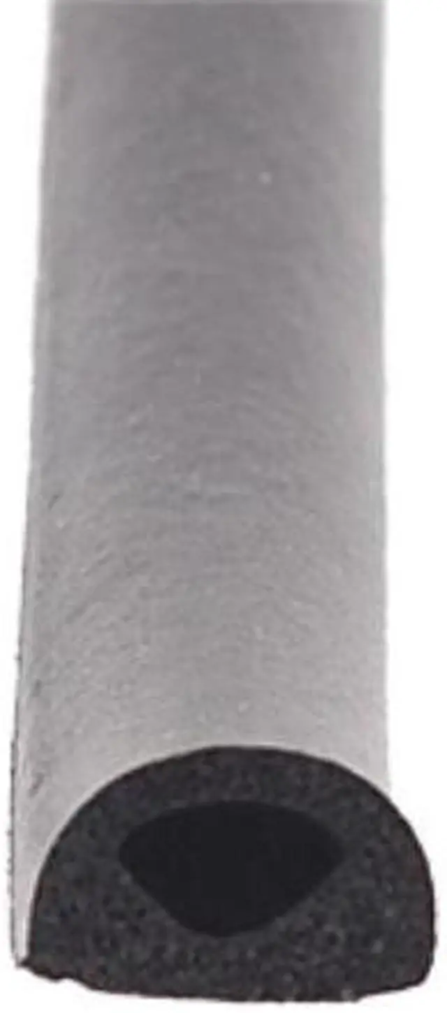 Alt view image 4 of 5 - AP PRODUCTS 018-224 AP Products 018-224 "D" Seal with PSA Tape - 1/2" x 3/8" x 50, Black