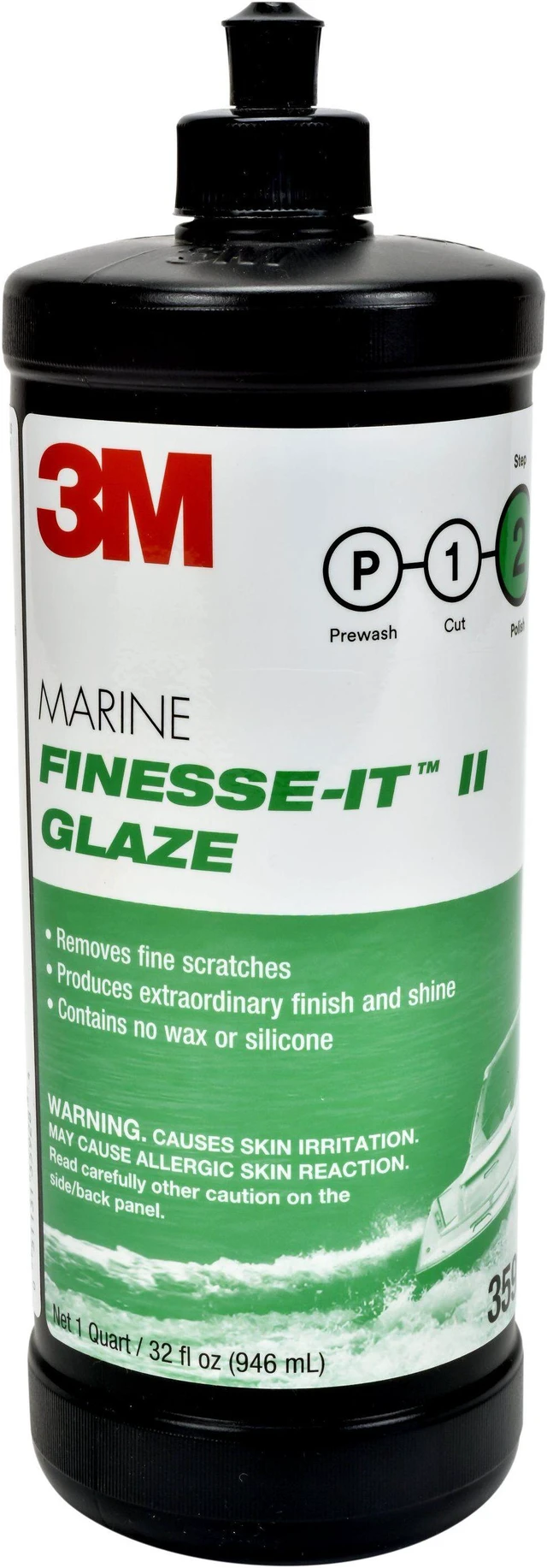 Alt view image 4 of 9 - 3M 35928 Glaze,1 qt.,Use With 3M (PN09004)