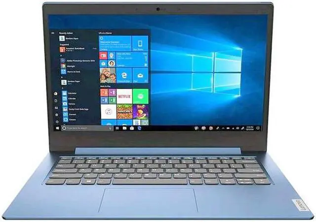 Alt view image 15 of 20 - Lenovo IdeaPad 1 14 14.0" Laptop, 14.0" HD (1366 x 768) Display, Intel Celeron N4020 Processor, 4GB DDR4 RAM, 64 GB SSD Storage, Intel UHD Graphics 600, Win 10 in S Mode, 81VU0079US, Ice Blue