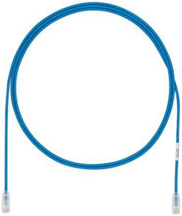 Alt view image 3 of 5 - Panduit 3ft Cat.6a Snagless UTP Patch Network Cable - Clear, Yellow