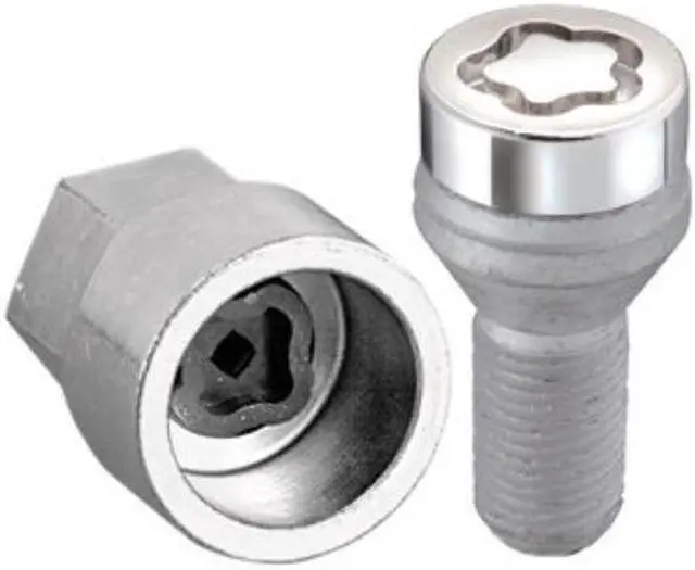 Alt view image 20 of 20 - McGard 27226 Chrome Bolt Style Cone Seat Wheel Lock Set (M14 x 1.25)