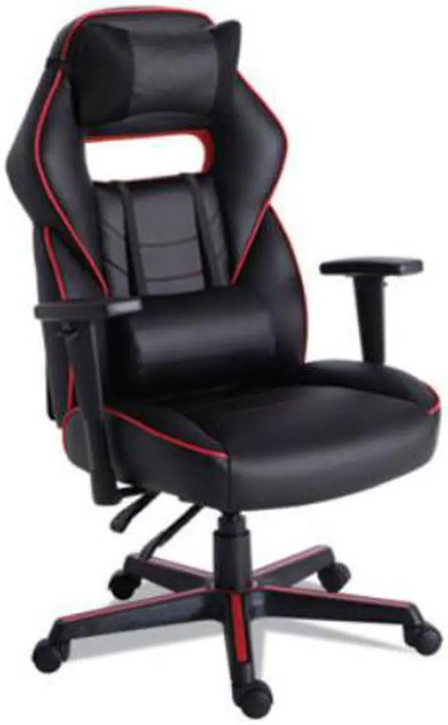 Alt view image 2 of 2 - Alera Racing Style Ergonomic Gaming Chair Black/Red BT51593RED