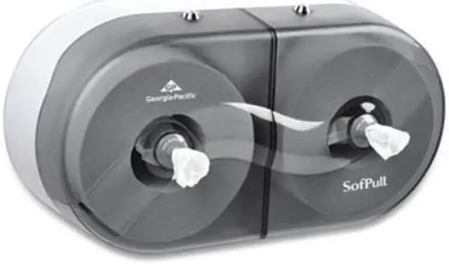 Alt view image 3 of 4 - GEORGIA-PACIFIC 56509 Toilet Paper Dispr,Centerpull,(2) Rolls