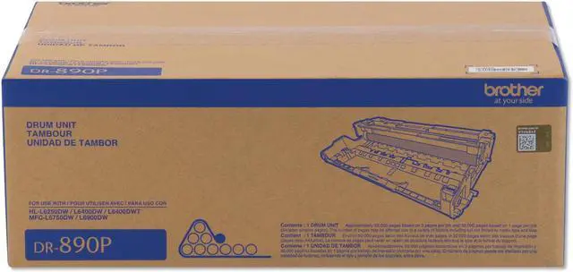 Alt view image 2 of 6 - DR890P Drum Unit 50000 Page-Yield Black
