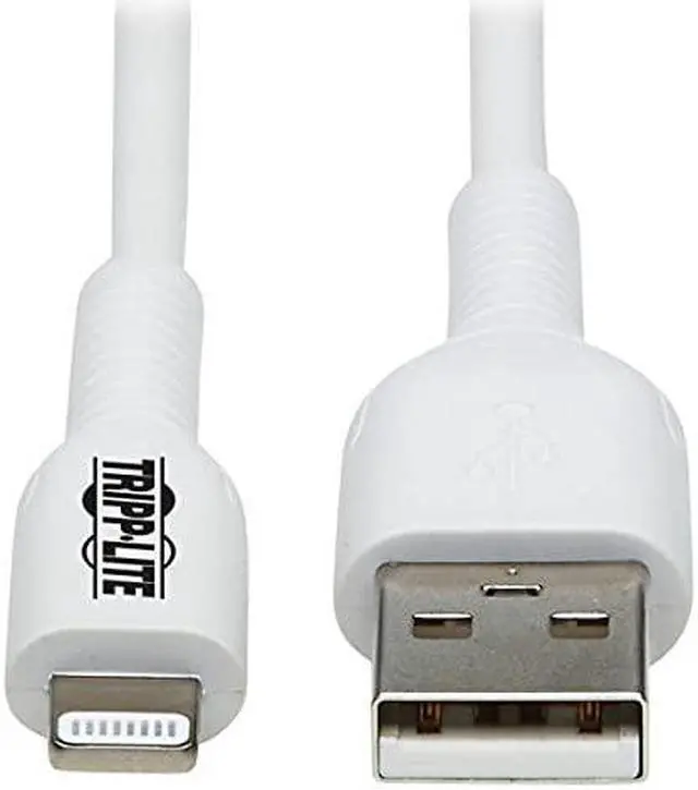 Alt view image 6 of 13 - Tripp Lite Safe-IT USB-A to Lightning Sync-Charge Cable Antibacterial 2M