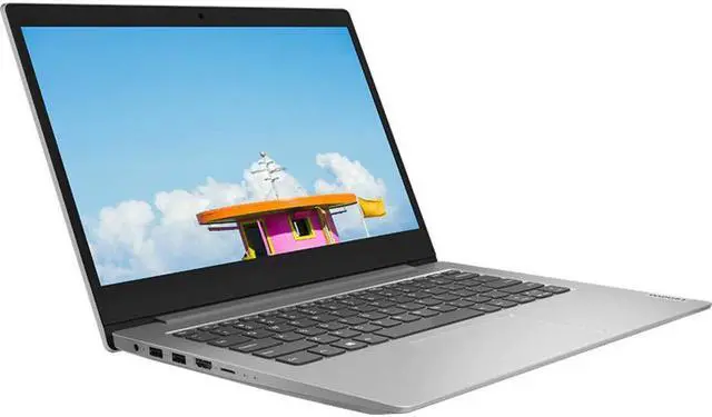 Alt view image 2 of 9 - Lenovo IdeaPad 1 14ADA05 14" Notebook - Full HD - 1920 x 1080 - AMD Athlon Silver 3050e Dual-core (2 Core) 1.40 GHz - 4 GB RAM - 128 GB SSD - Platinum Gray - AMD Chip - Windows 11 Home - 82GW009WUS