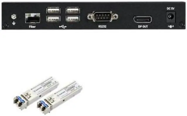 Alt view image 2 of 5 - Black Box KVXLCDPF-100 KVM Console-Extender