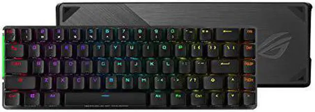 Alt view image 4 of 15 - ASUS ROG Falchion NX Wireless RGB Red Linear Switch Gaming Mechanical Keyboard
