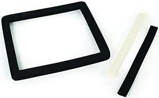 Alt view image 6 of 6 - camco 25071 14" x 14" universal roof air conditioner gasket kit