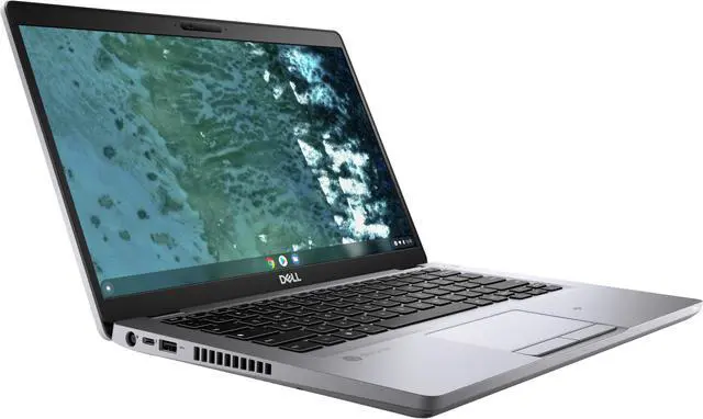 Alt view image 8 of 15 - Dell Latitude 5000 5400 14" Chromebook - HD - 1366 x 768 - Intel Celeron 4305U Dual-core (2 Core) - 4 GB RAM - 64 GB Flash Memory - Carbon Fiber - Intel Chip - Chrome OS - Intel UHD Graphics 610