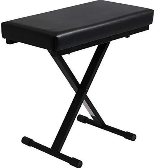 Alt view image 2 of 3 - Ultimate Support JS-XB100-B JamStands Series Keyboard Bench, 300 lbs, Black
