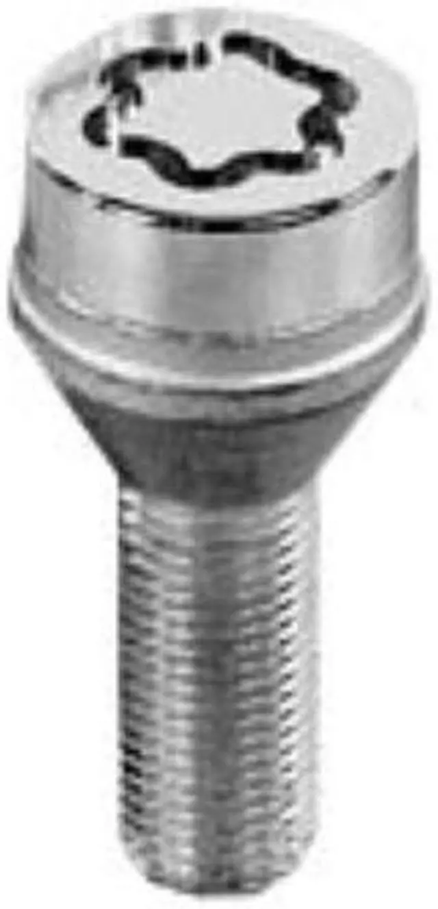 Alt view image 15 of 16 - McGard 27179 Chrome Bolt Style Cone Seat Wheel Lock Set (M12 x 1.5)
