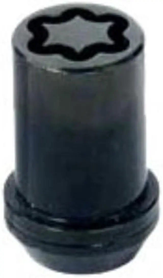 Alt view image 12 of 13 - McGard 25354 Chrome/Black Tuner Style Cone Seat Wheel Lock Set (M12 x 1.25)
