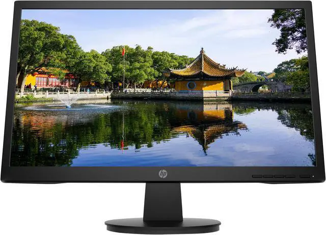 Alt view image 6 of 20 - HP 22" 60 Hz VA FHD Monitors - LCD Flat Panel 7 ms Flat Panel V22v